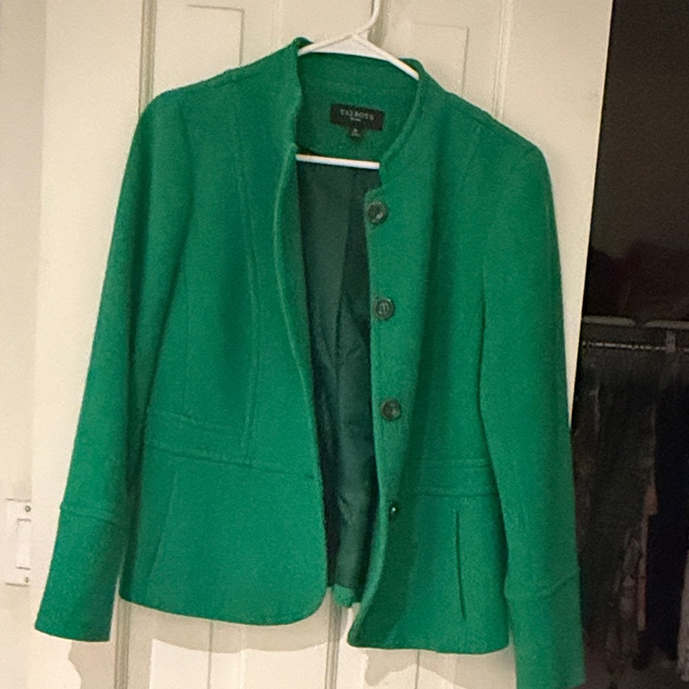 Talbots Green Blazer